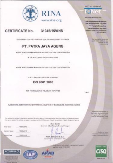 Certification 1