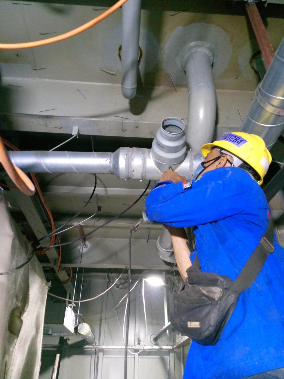 HVAC work A
