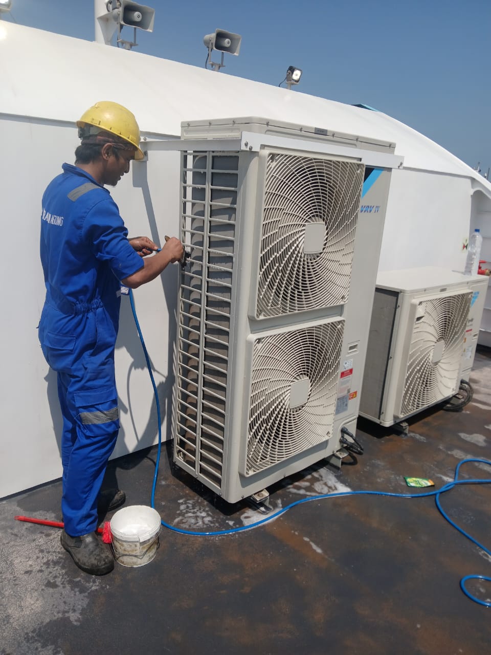 HVAC work B